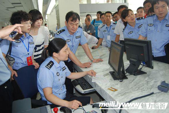 临沂交警开通金融POS机